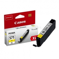 Canon oryginalny ink / tusz 0334C001, yellow, 11ml, CLI571Y XL, high capacity, Canon PIXMA MG5750, MG5751, MG5752, MG5753, MG7750,